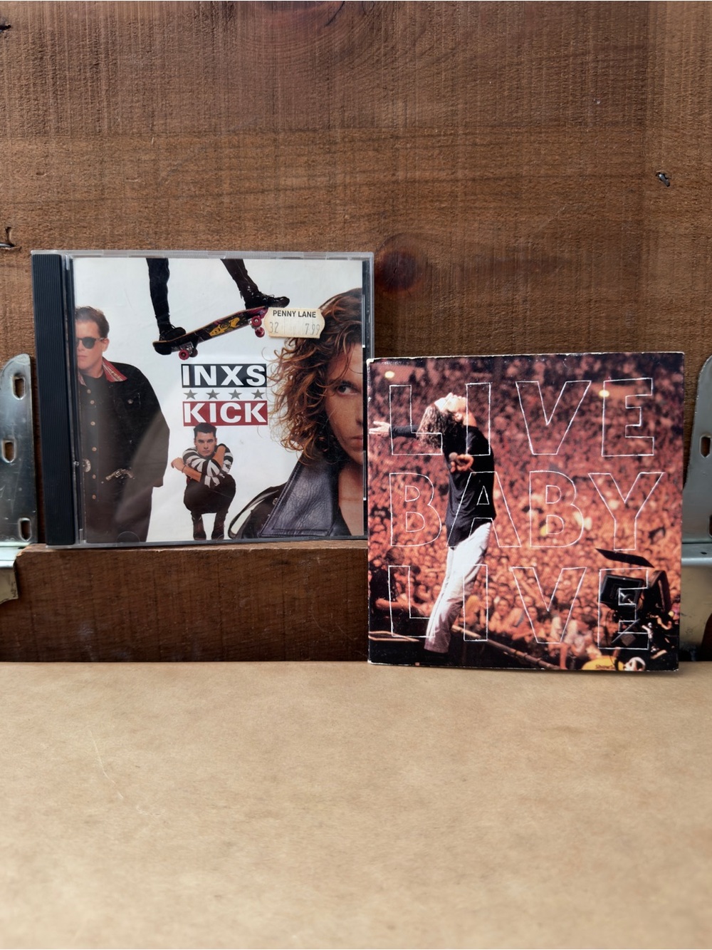 INXS CD lot of 2: Kick & Live Baby Live
Kick 1987